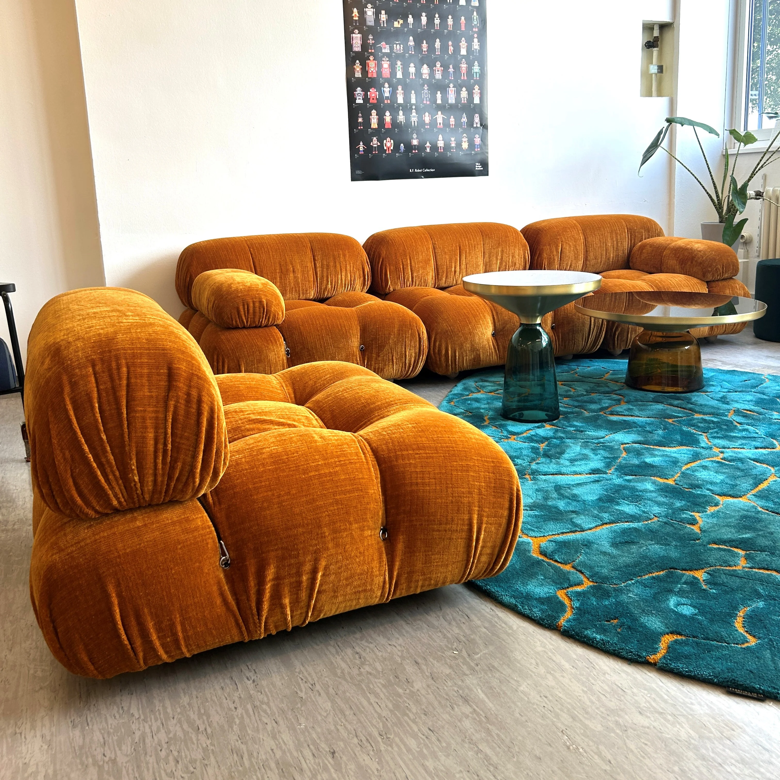 B&B Italia - Camaleonda - Sessel - orange curry - gebrauchter TOP Zustand - Image 11