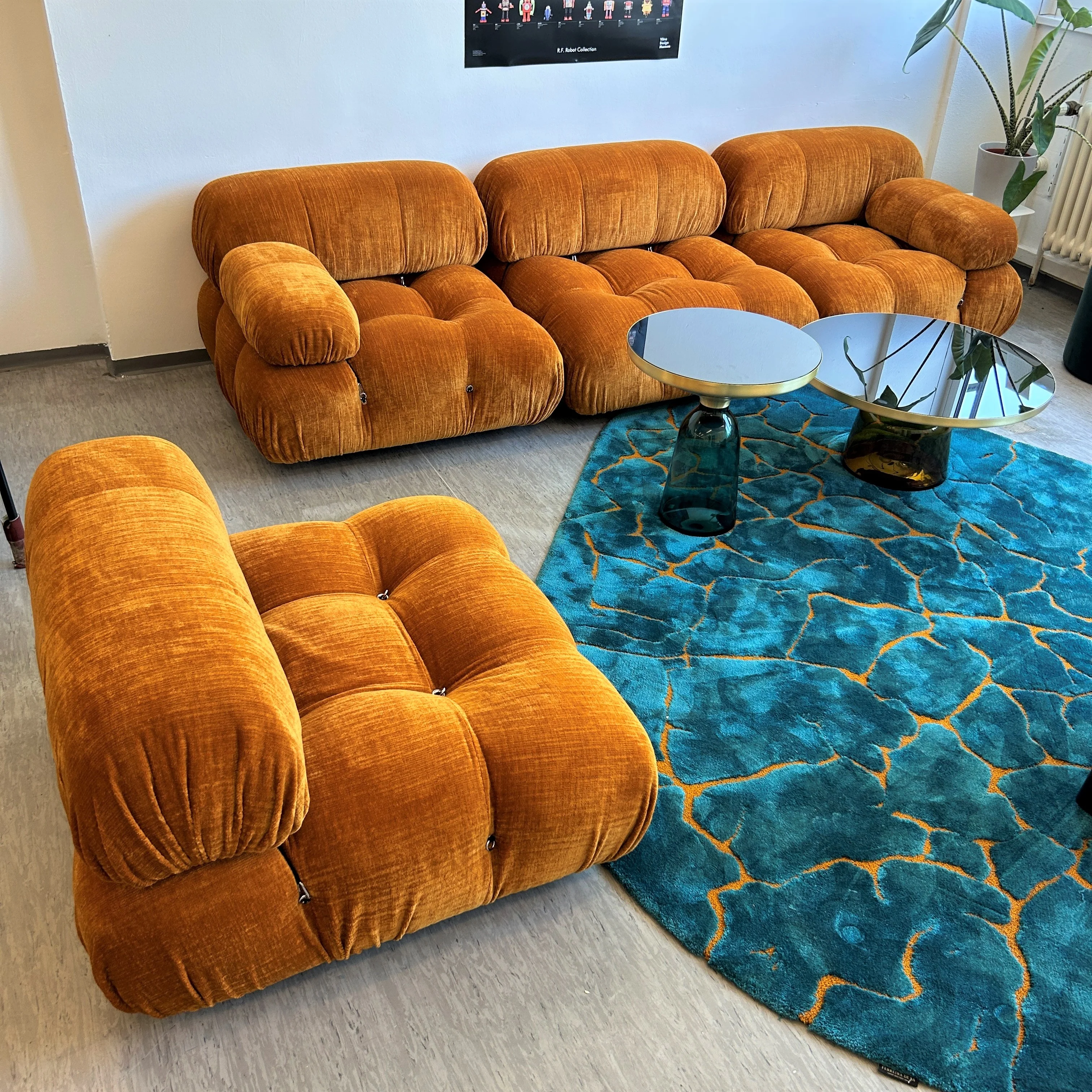 B&B Italia - Camaleonda - Sessel - orange curry - gebrauchter TOP Zustand - Image 13