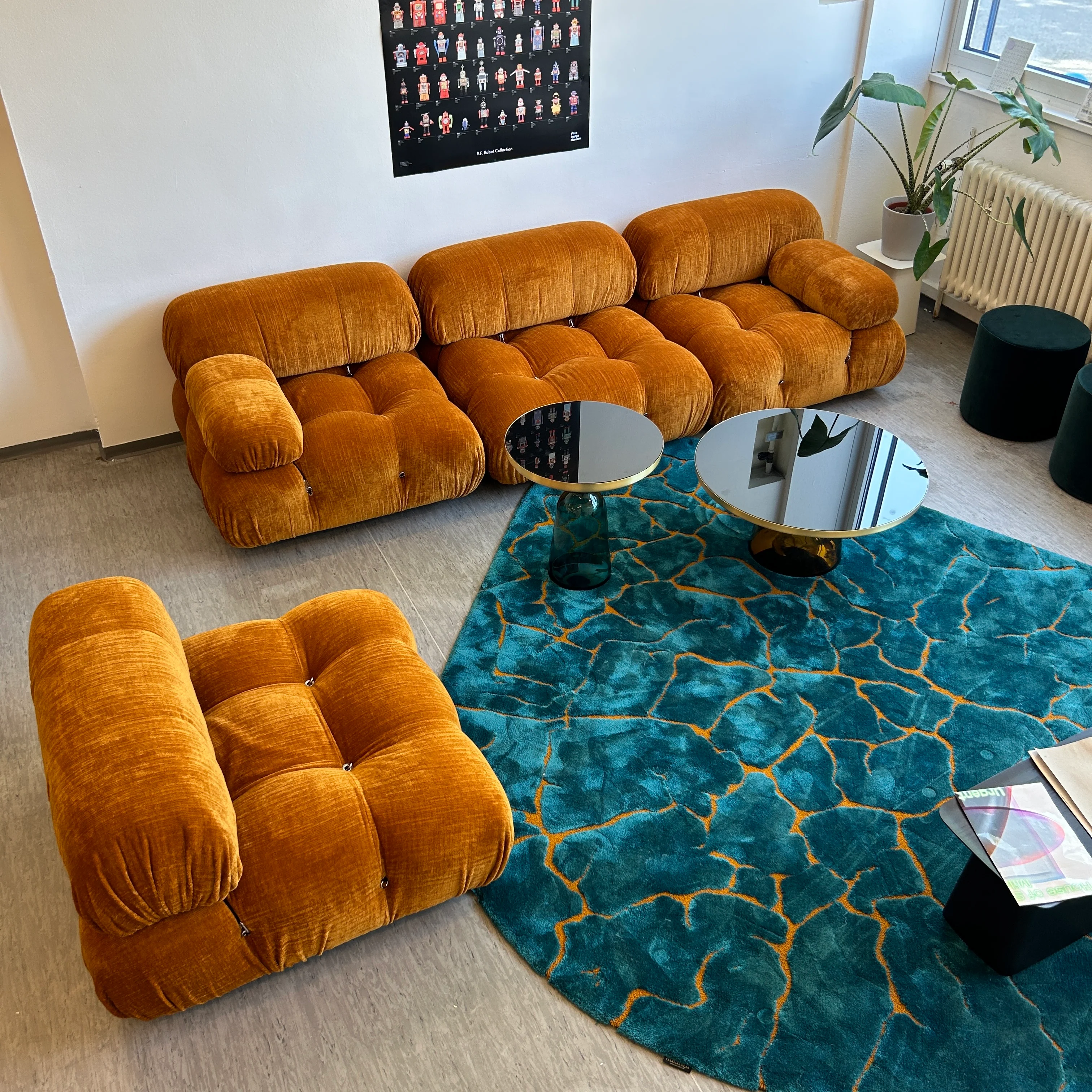 B&B Italia - Camaleonda - Sessel - orange curry - gebrauchter TOP Zustand - Image 14