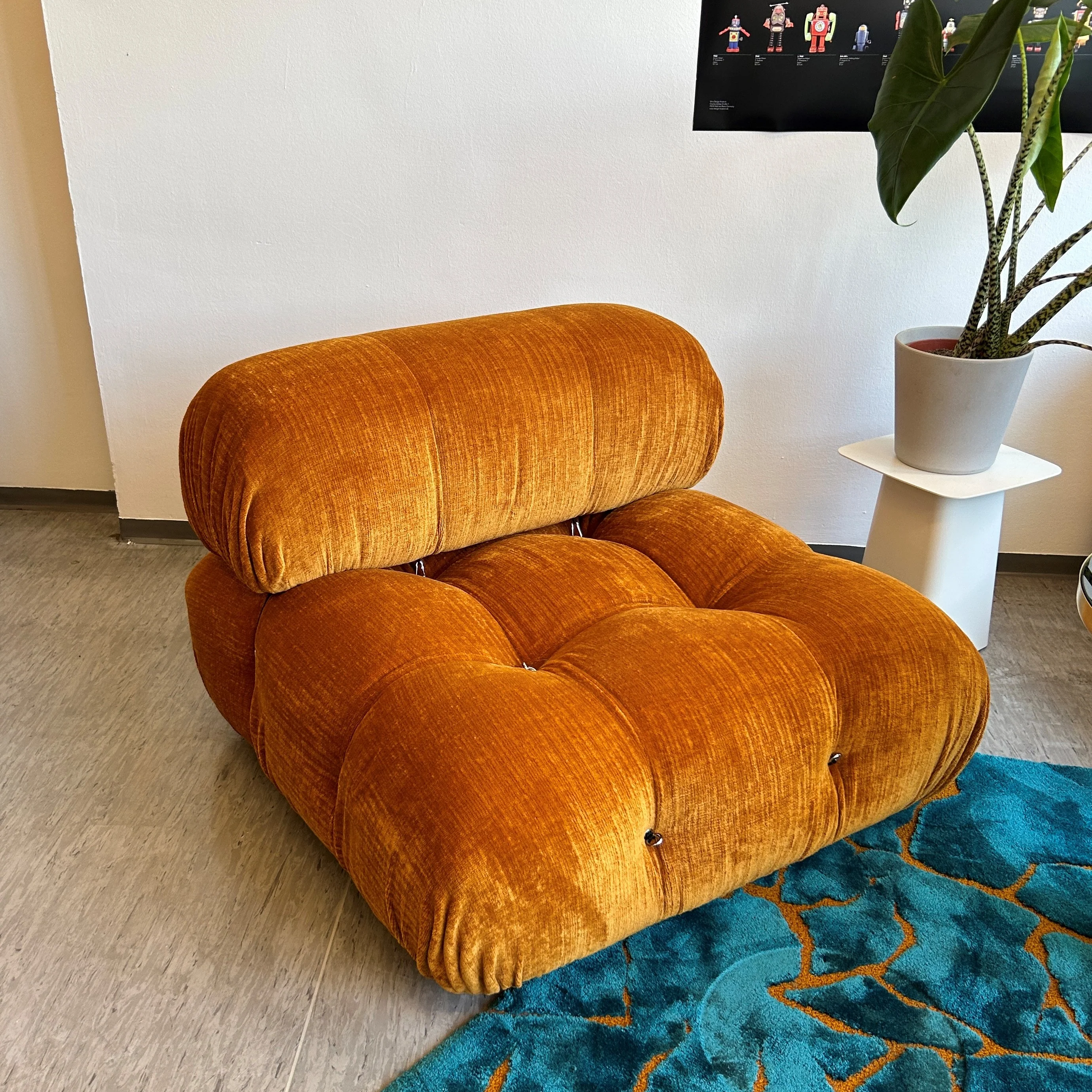 B&B Italia - Camaleonda - Sessel - orange curry - gebrauchter TOP Zustand - Image 4