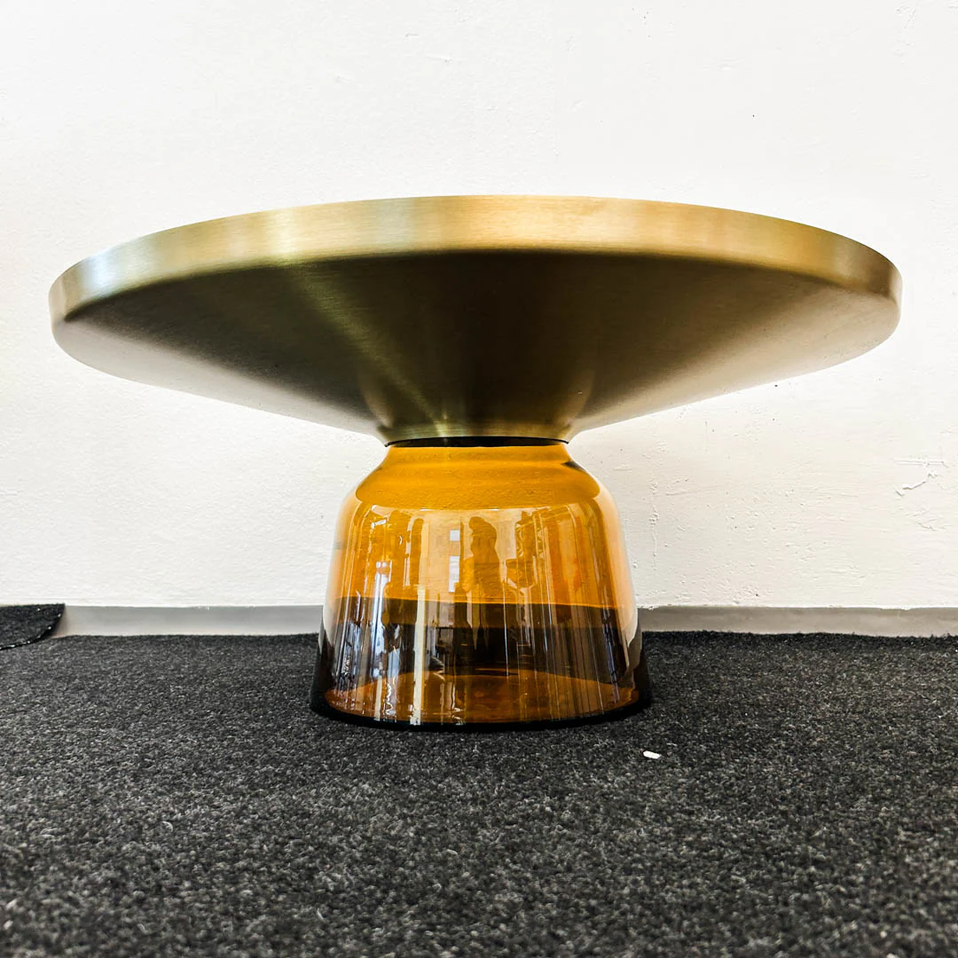 ClassiCon - Bell Coffee Table - Couchtisch - Messing/Glas - Sebastian Herkner - TOP Zustand - Image 4