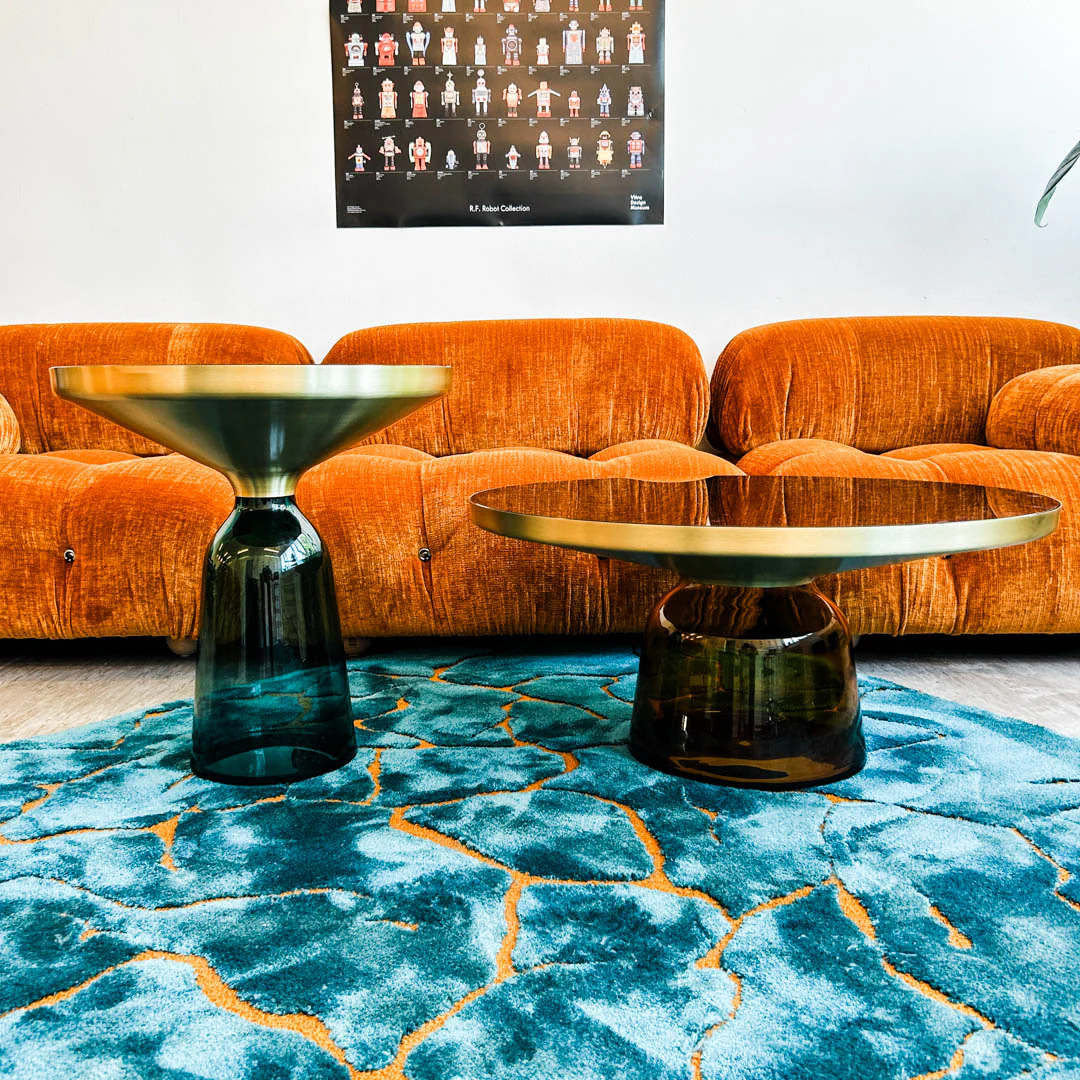 ClassiCon - Bell Coffee Table - Couchtisch - Messing/Glas - Sebastian Herkner - TOP Zustand - Image 5