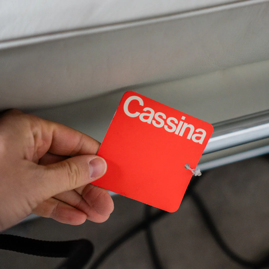 Cassina - LC 2 - 3-Sitzer Sofa - Leder hell - Le Corbusier, Charlotte Perriand & Pierre Jeanneret -  guter gebrauchter Zustand - Image 5