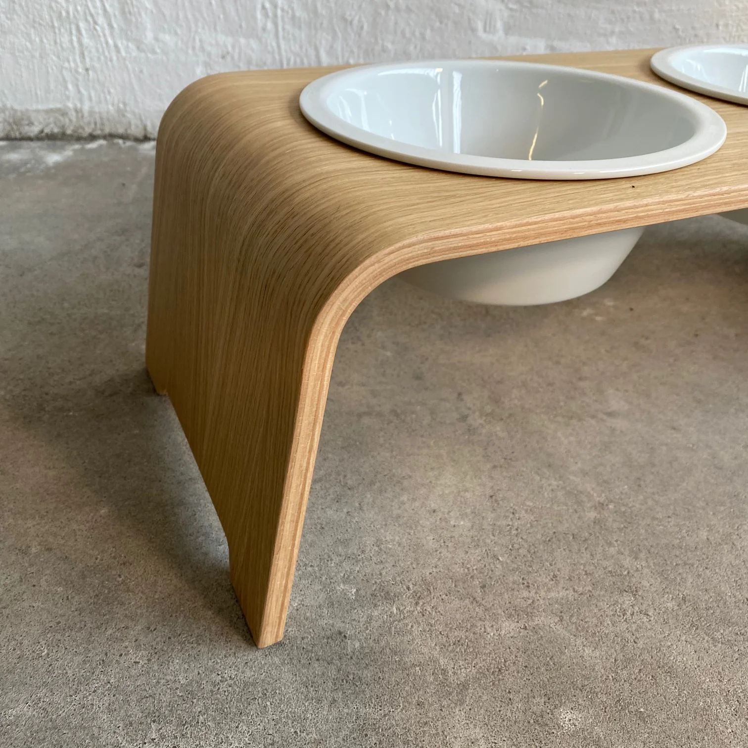 dogBar® - Classic Hundenapf Medium - Eiche hell - NEU - Image 4