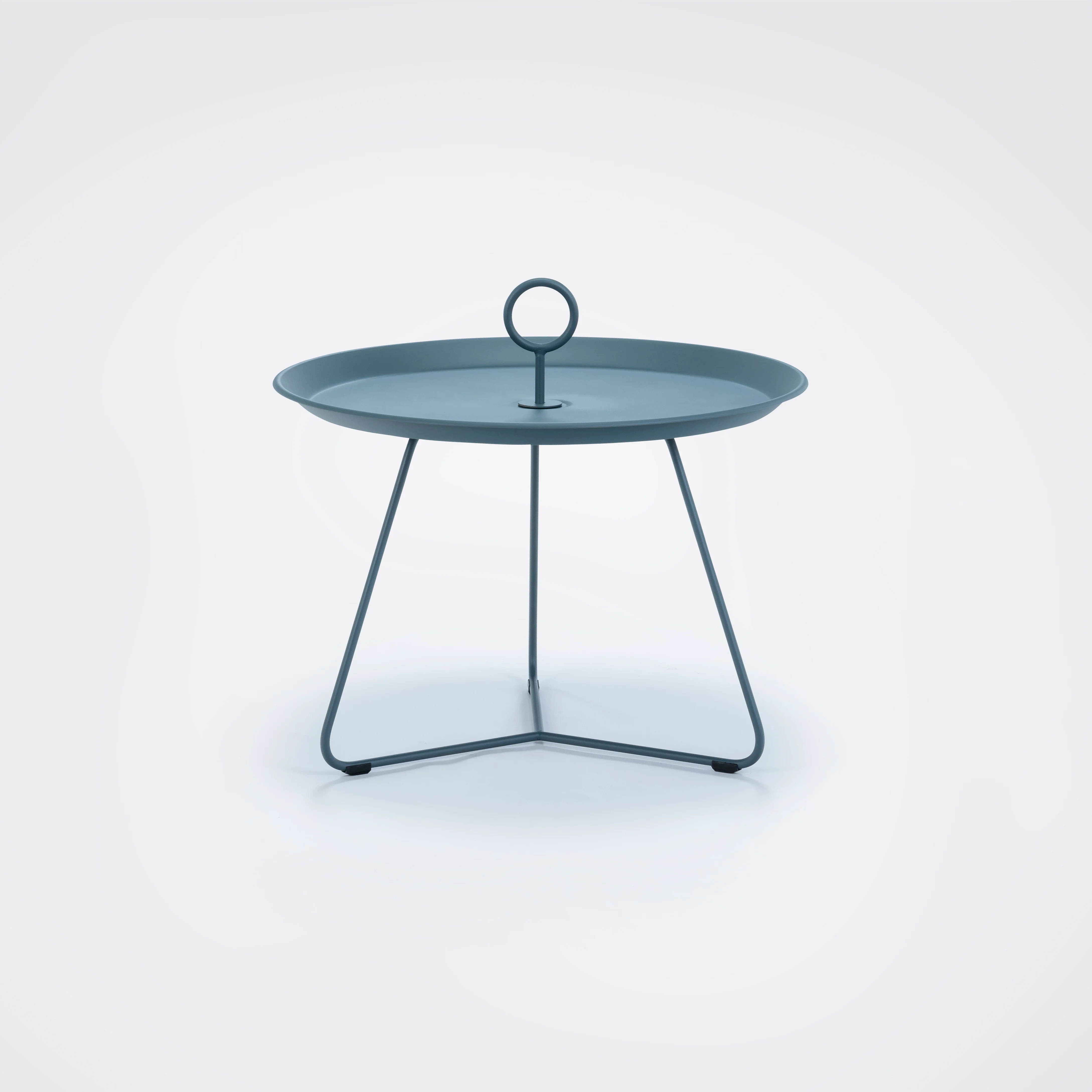 HOUE - Eyelet Tray Table - Beistelltisch - grau - ø 60 cm - Henrik Pedersen - NEU - Image 4