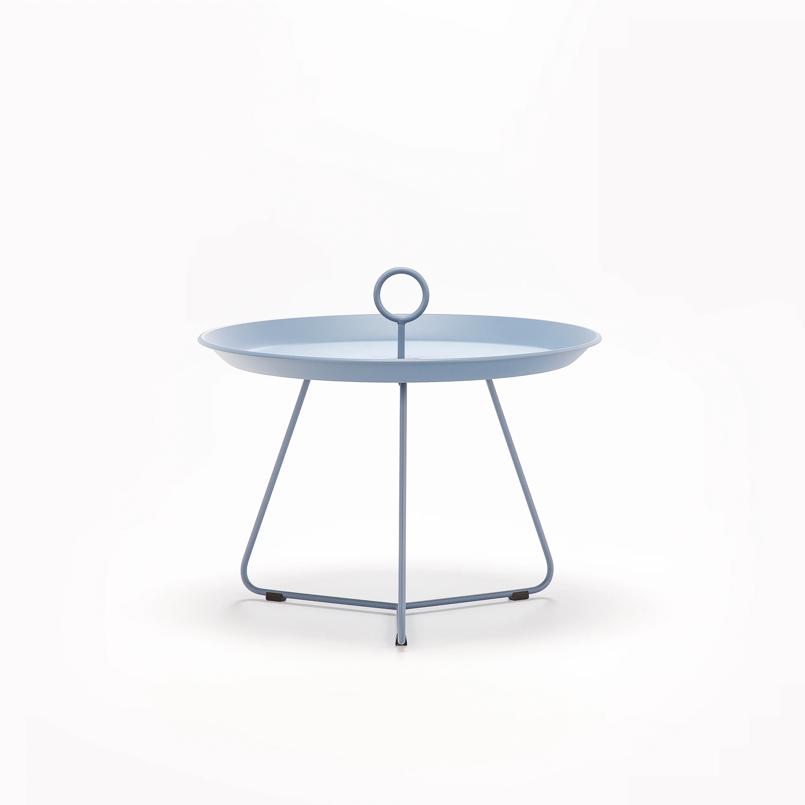 HOUE - Eyelet Tray Table - Beistelltisch - grau - ø 60 cm - Henrik Pedersen - NEU - Image 9