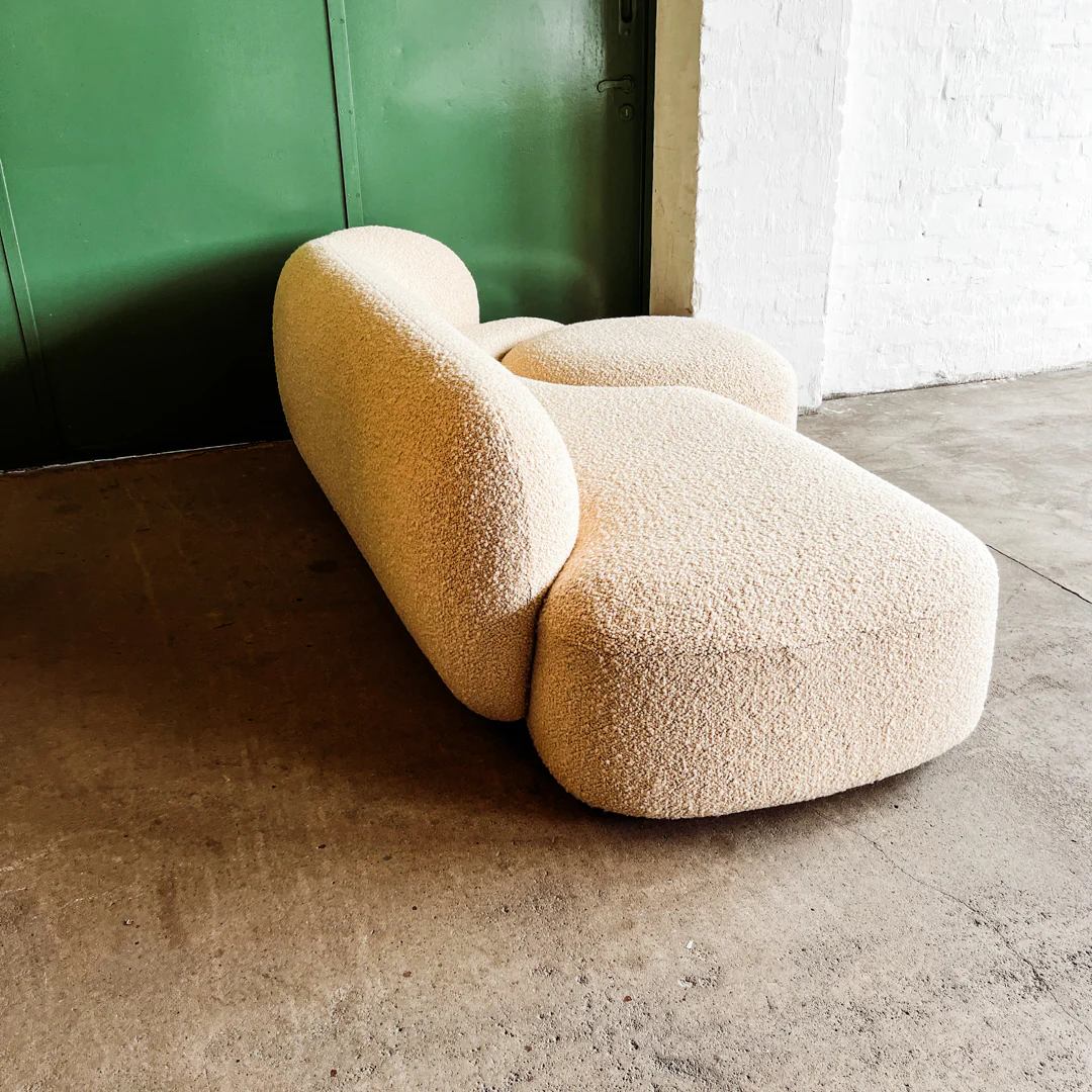 Kartell - Sofa AALAND - Bouclé Stoff cremé - Patricia Urquiola - NEU - Image 12