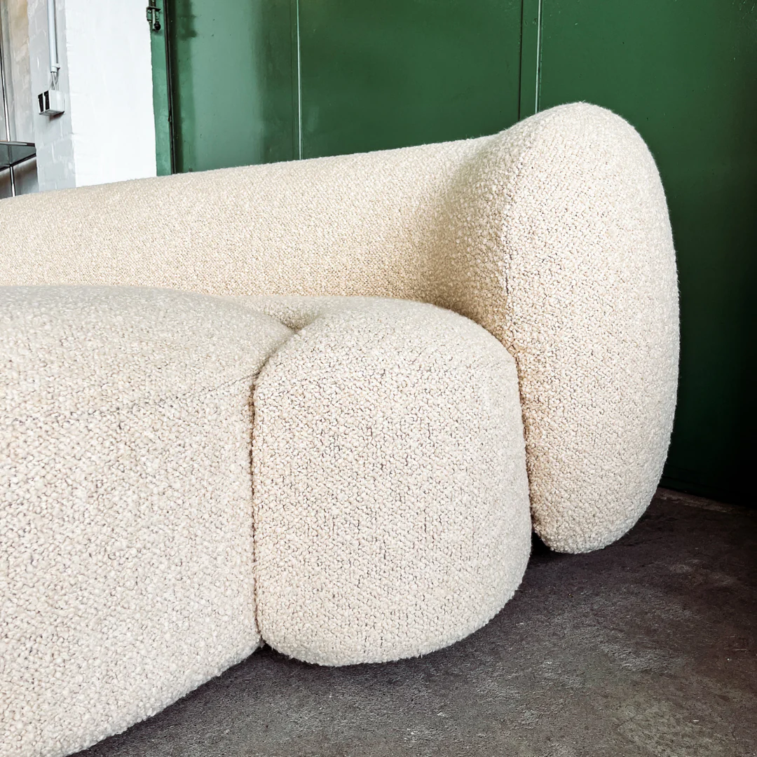 Kartell - Sofa AALAND - Bouclé Stoff cremé - Patricia Urquiola - NEU - Image 14