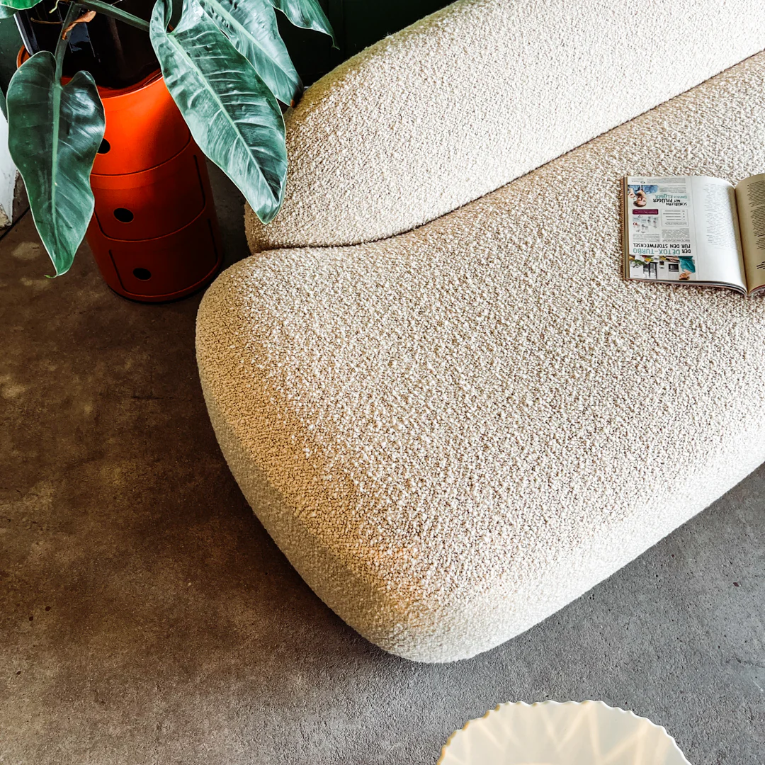 Kartell - Sofa AALAND - Bouclé Stoff cremé - Patricia Urquiola - NEU - Image 16