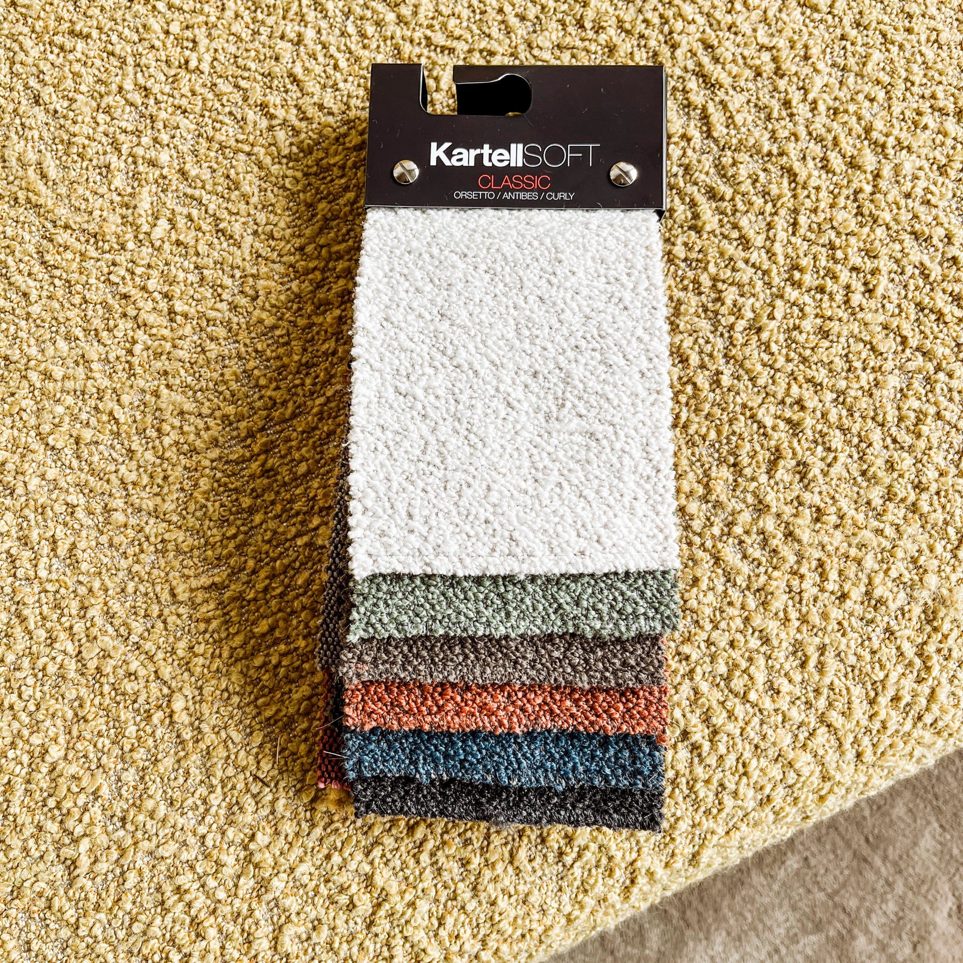 Kartell - Sofa Largo - Curly Acid Yellow - Piero Lissoni - NEU - Image 10