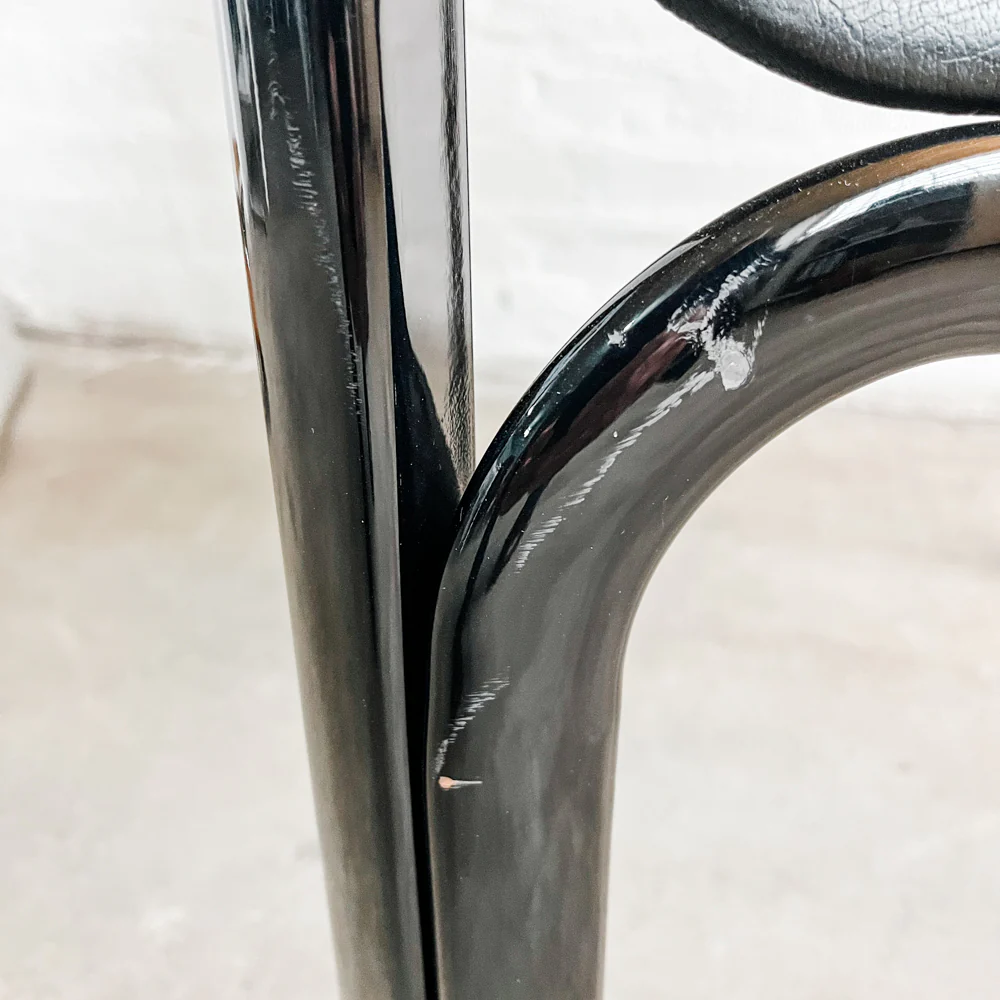 Knoll International - Orsay - Armlehnenstuhl - Gae Aulenti - schwarz - guter gebrauchter Zustand - Image 11