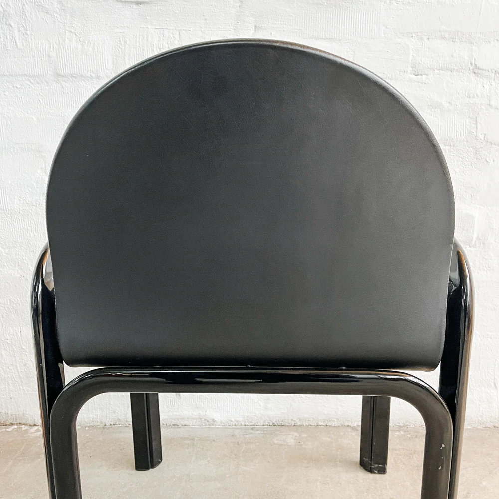 Knoll International - Orsay - Armlehnenstuhl - Gae Aulenti - schwarz - guter gebrauchter Zustand - Image 6