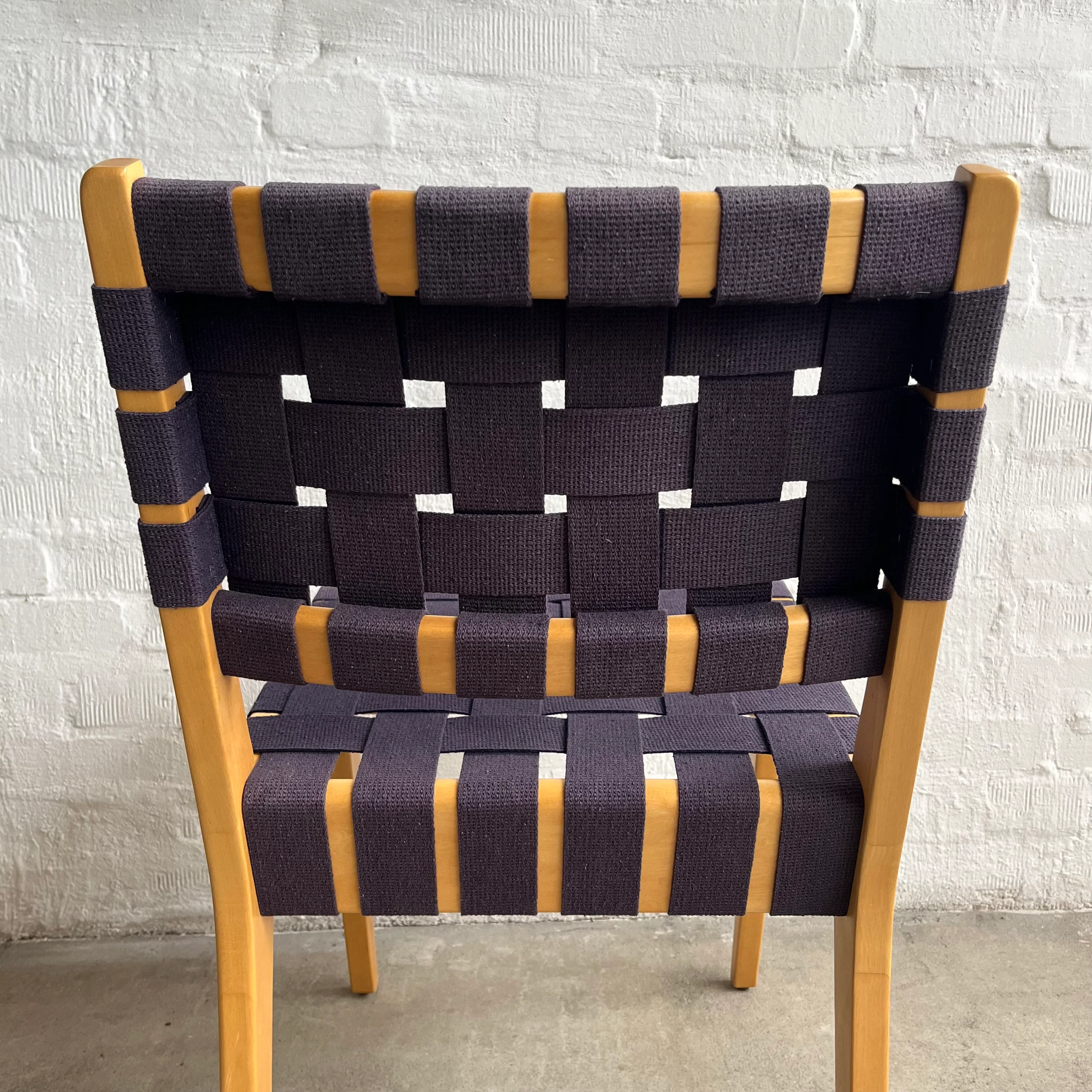 Knoll International - Risom 666 - Stuhl - dunkelblau - Jens Risom - gebrauchter TOP Zustand - Image 6