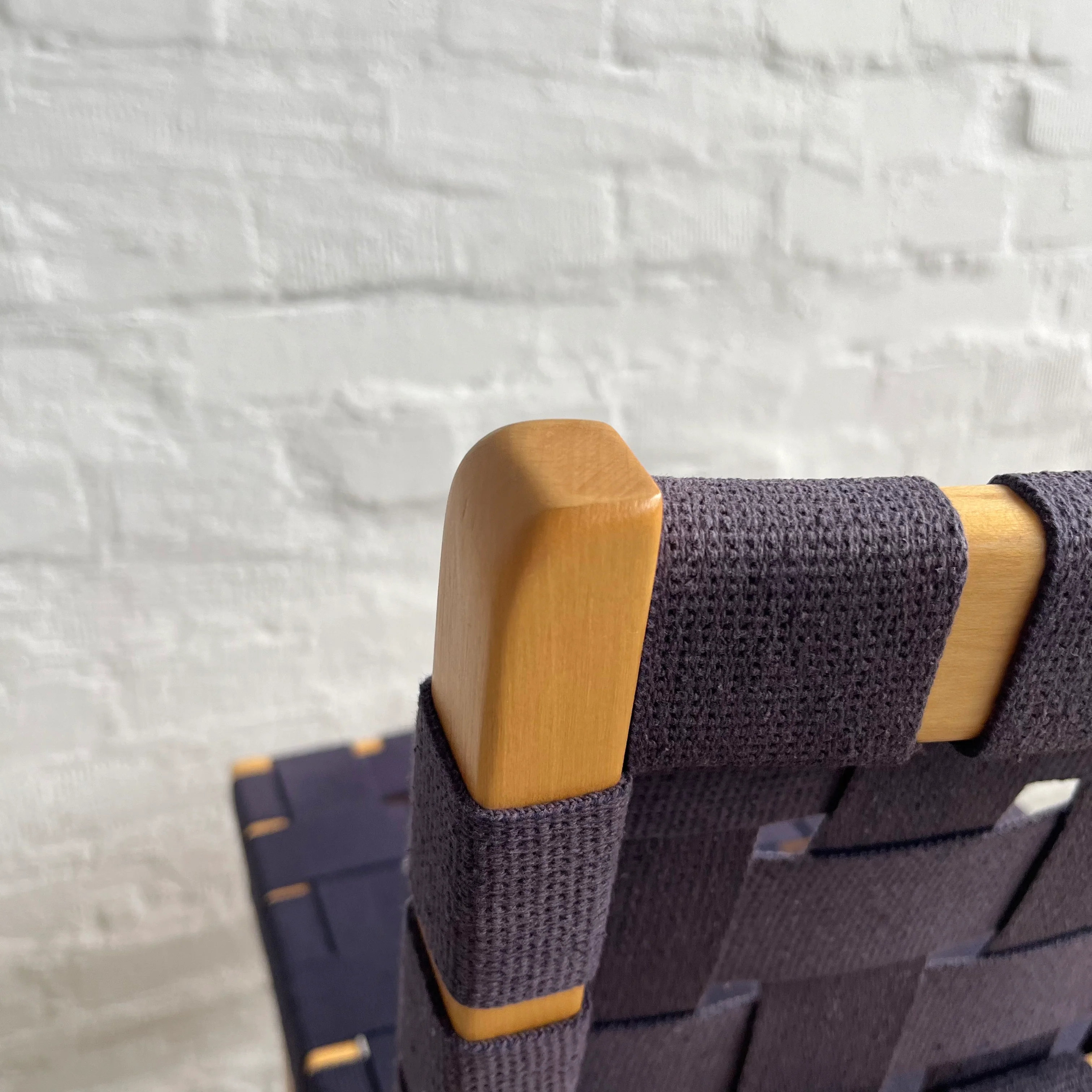 Knoll International - Risom 666 - Stuhl - dunkelblau - Jens Risom - gebrauchter TOP Zustand - Image 7