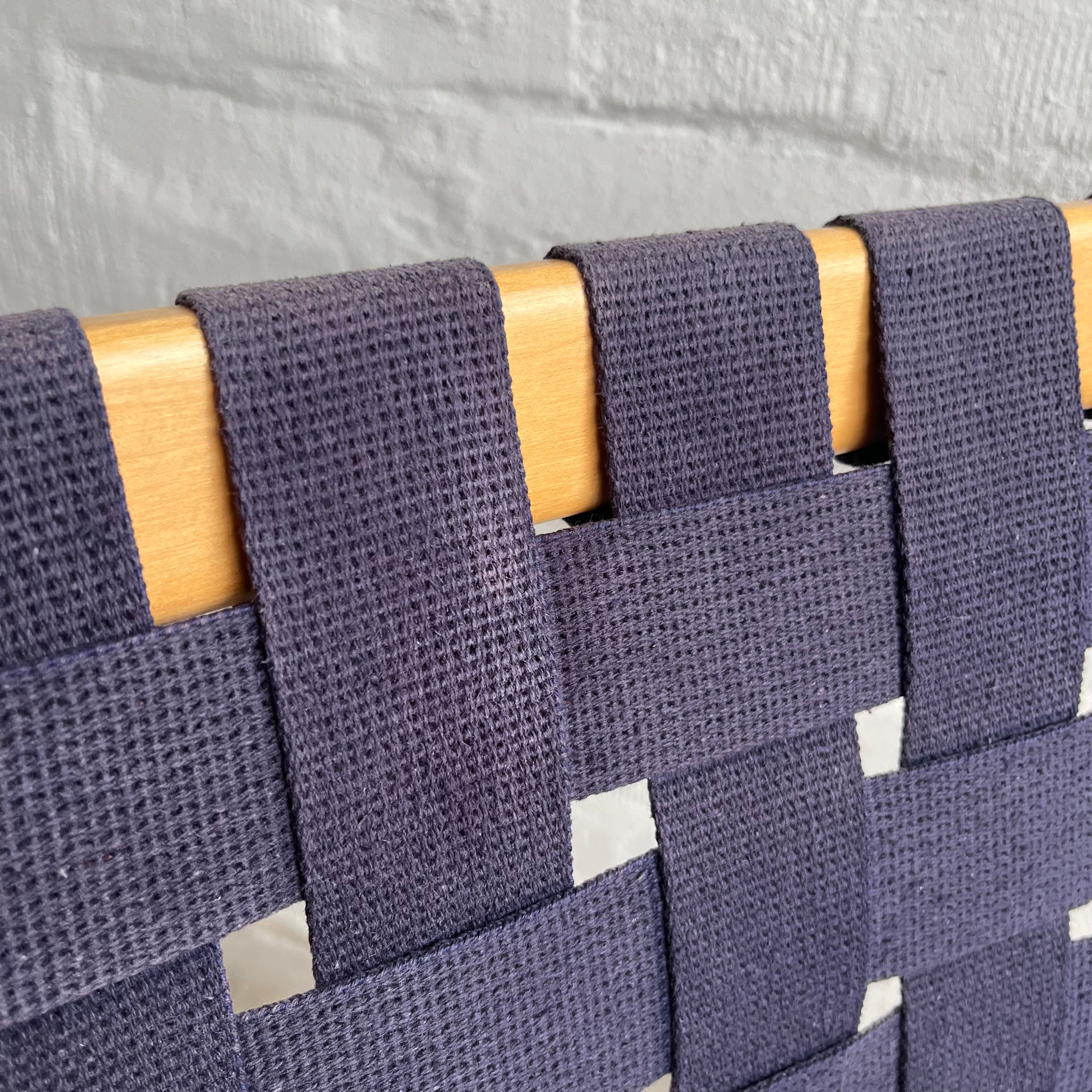 Knoll International - Risom 666 - Stuhl - dunkelblau - Jens Risom - gebrauchter TOP Zustand - Image 8