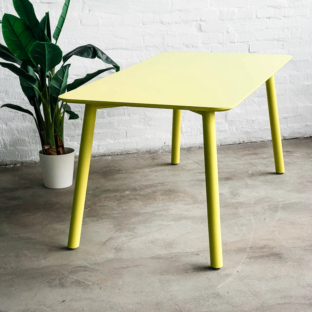 OUT - Meyer Color Tisch - Schwefelgelb - 160 x 80 cm - NEU - Image 3