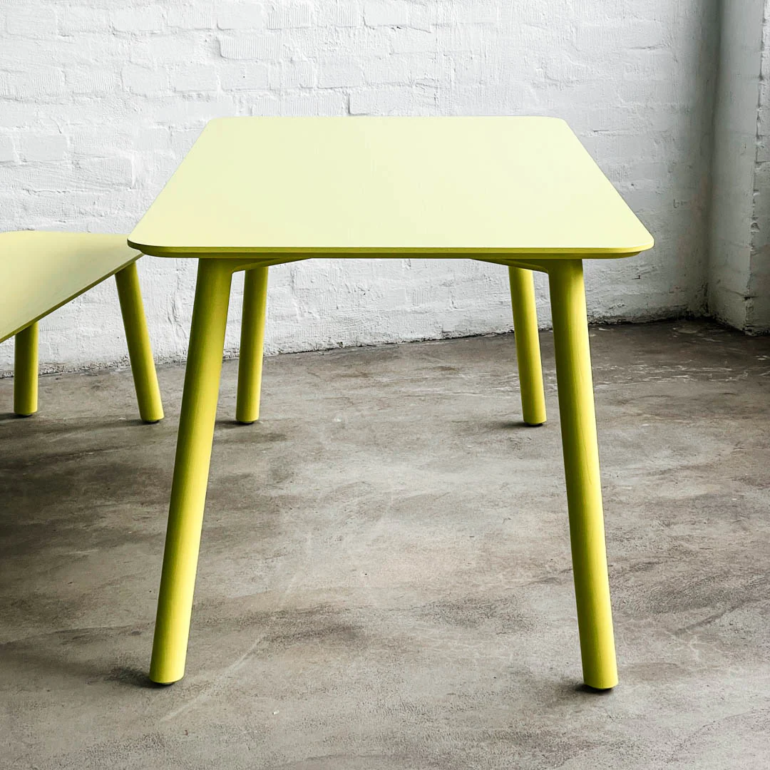 OUT - Meyer Color Tisch - Schwefelgelb - 160 x 80 cm - NEU - Image 4