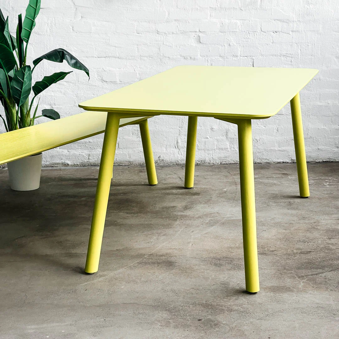 OUT - Meyer Color Tisch - Schwefelgelb - 160 x 80 cm - NEU - Image 5