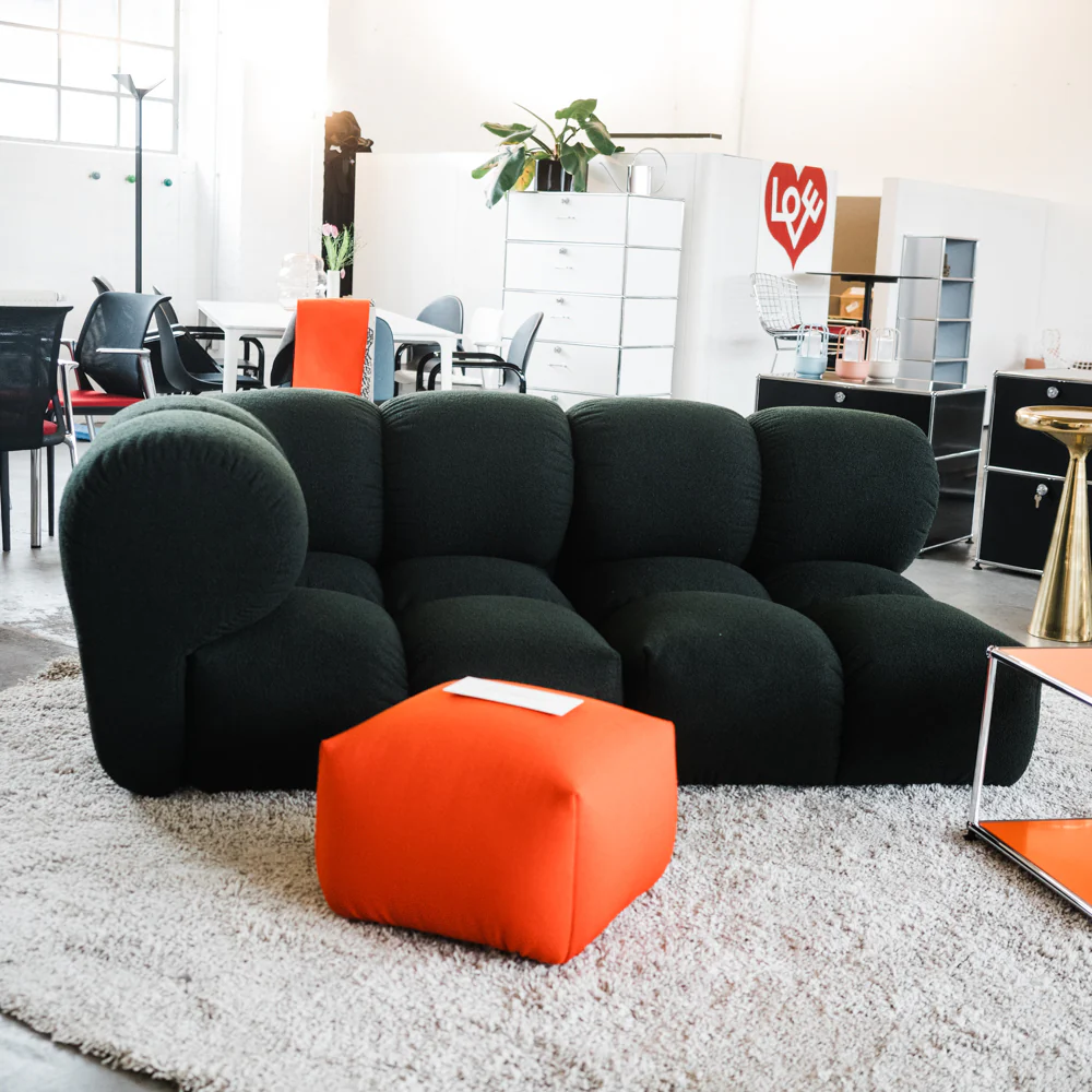 OUT - Sander - Sofa - 2,5 Sitzer - Moosgrün - NEU! - Image 3