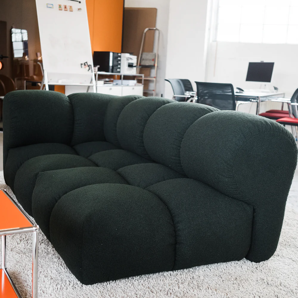 OUT - Sander - Sofa - 2,5 Sitzer - Moosgrün - NEU! - Image 4