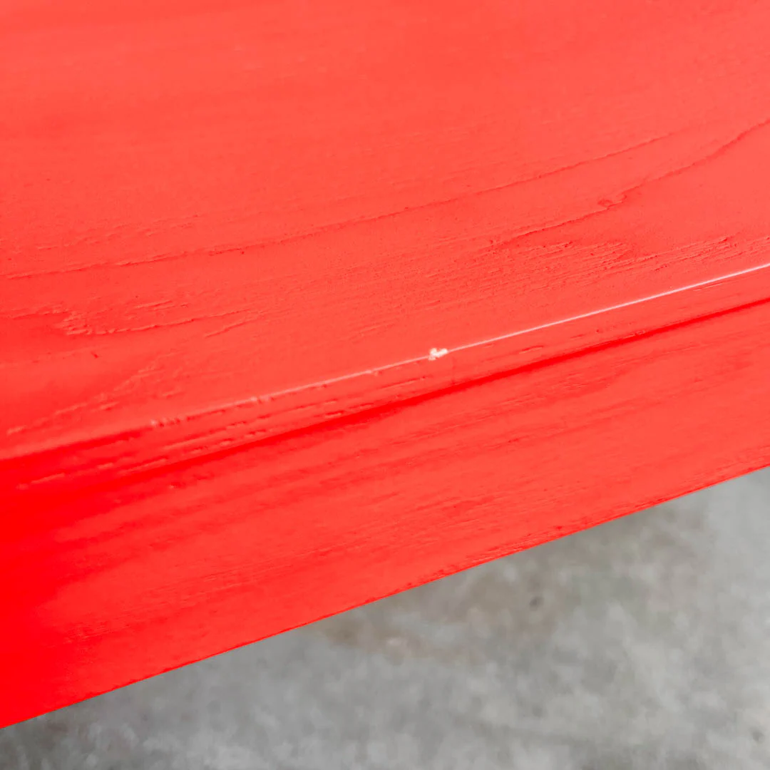 OUT - Schulz - Stuhl - Leuchtrot - NEU - Image 11