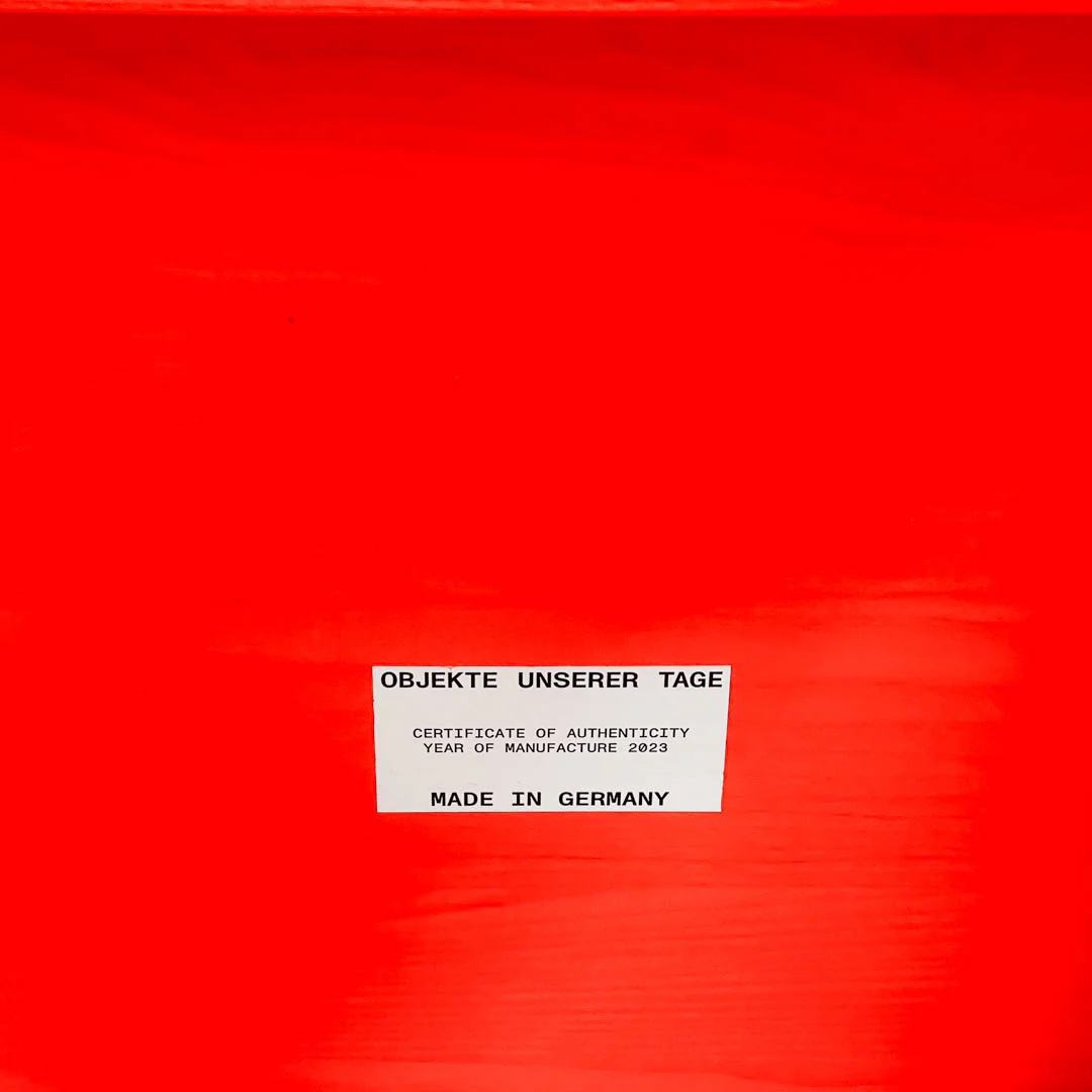 OUT - Schulz - Stuhl - Leuchtrot - NEU - Image 15