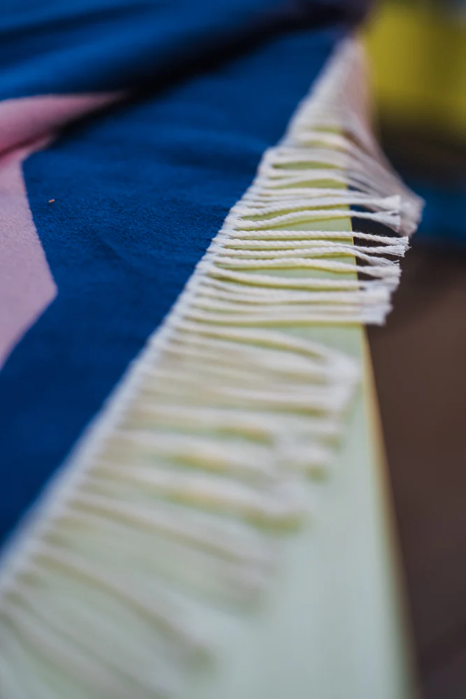 OUT - Seidel - Decke - Blau/Rosa - Neu!!! - Image 3