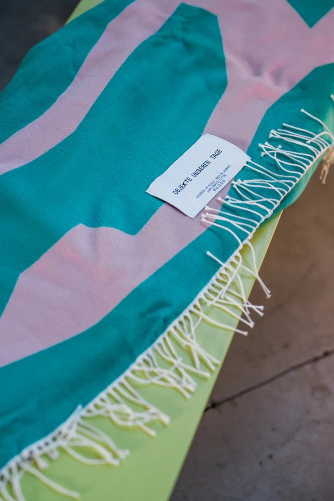 OUT - Seidel - Decke - Grün/Rosa - Neu!!! - Image 3