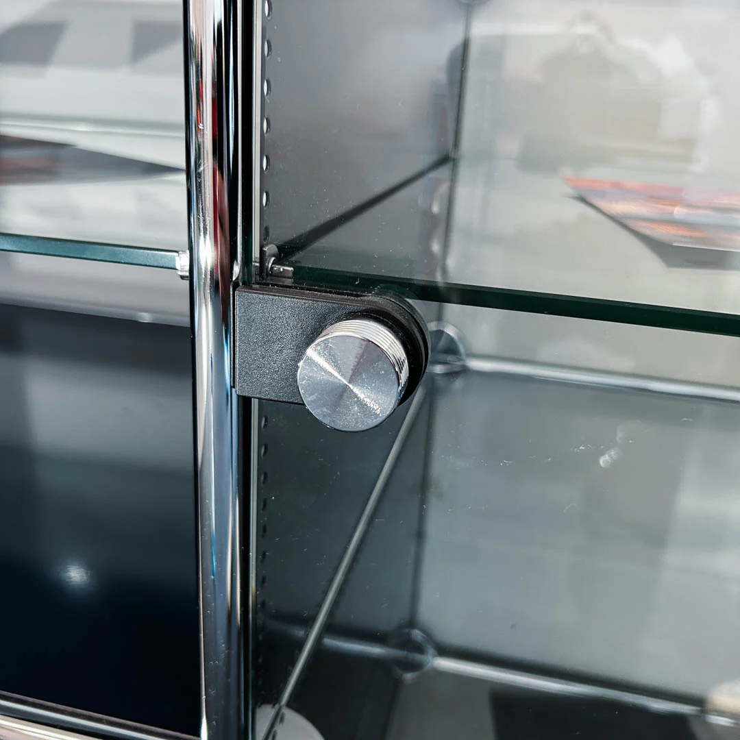 USM Haller - Sideboard/Vitrine - stahlblau - Glas - gebrauchter TOP Zustand - Image 16