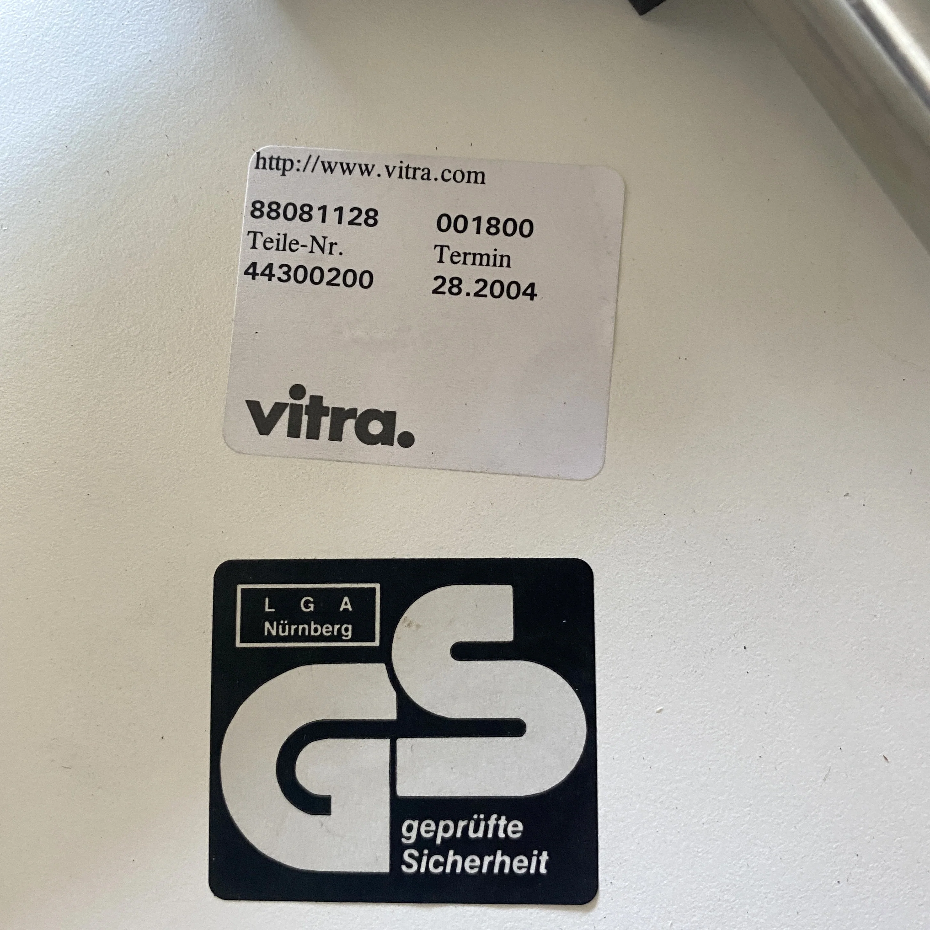 Vitra - Standard Table rund - weiß/Edelstahl - Outdoor - TOP Zustand - Image 14