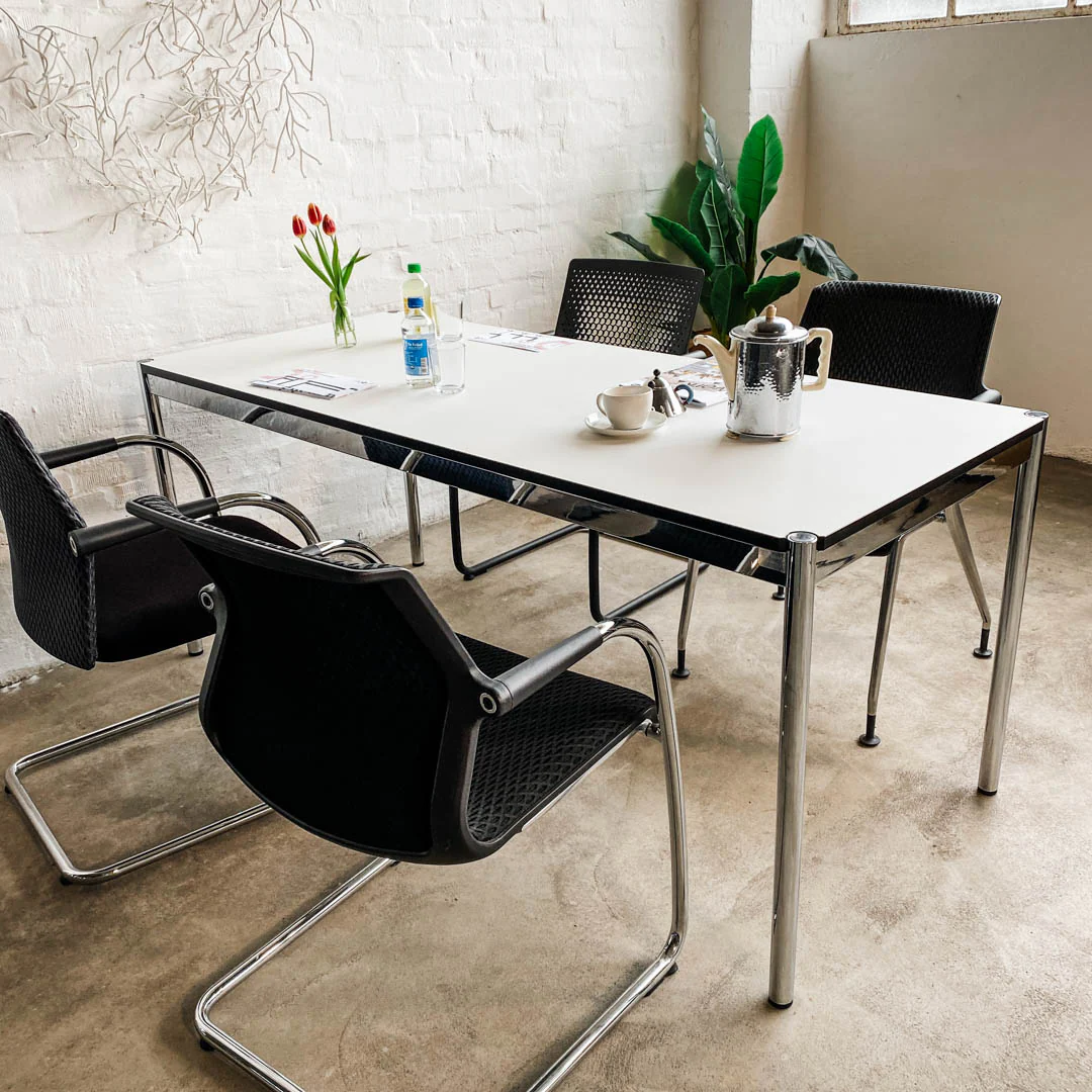 USM Haller - Fenix - Tisch - weiß - 175 x 75 cm - gebrauchte TOP Qualität - Image 6