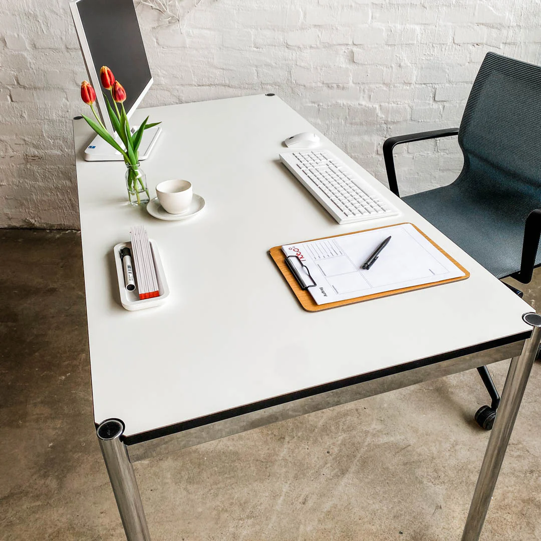 USM Haller - Fenix - Tisch - weiß - 150 x 75 cm - gebrauchte TOP Qualität - Image 6