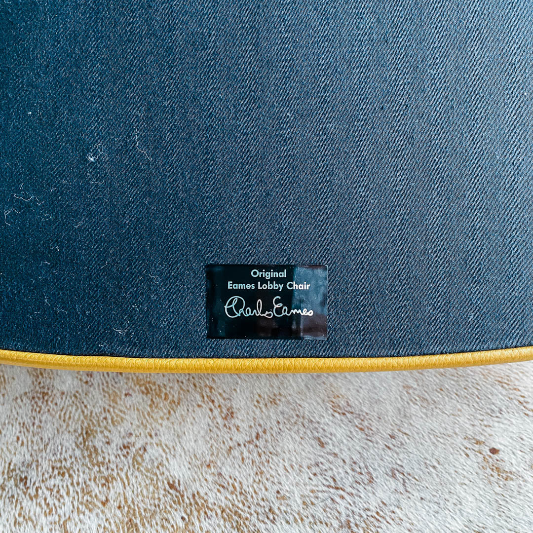 Vitra - Eames Lobby Chair ES 104 - Bürodrehstuhl - Curry - Ray & Charles Eames - gebrauchter TOP Zustand - Image 12