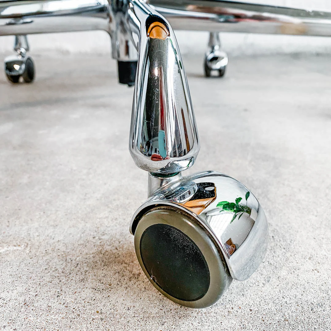 Vitra - Eames Lobby Chair ES 104 - Bürodrehstuhl - Curry - Ray & Charles Eames - gebrauchter TOP Zustand - Image 15