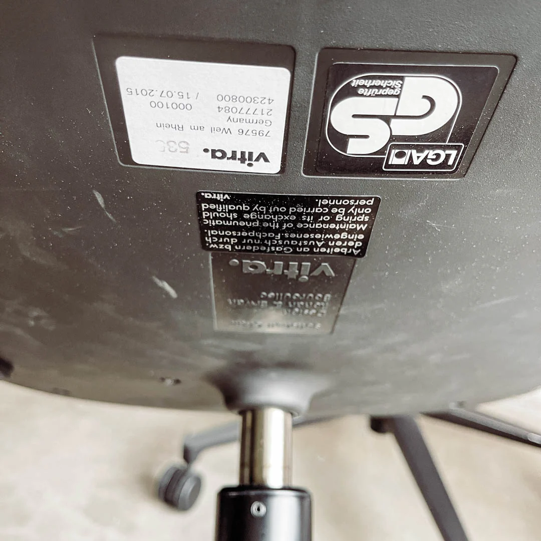 Vitra Bürodrehstuhl Softshell Chair - Stoff cognac - gebrauchter TOP Zustand! - Image 11