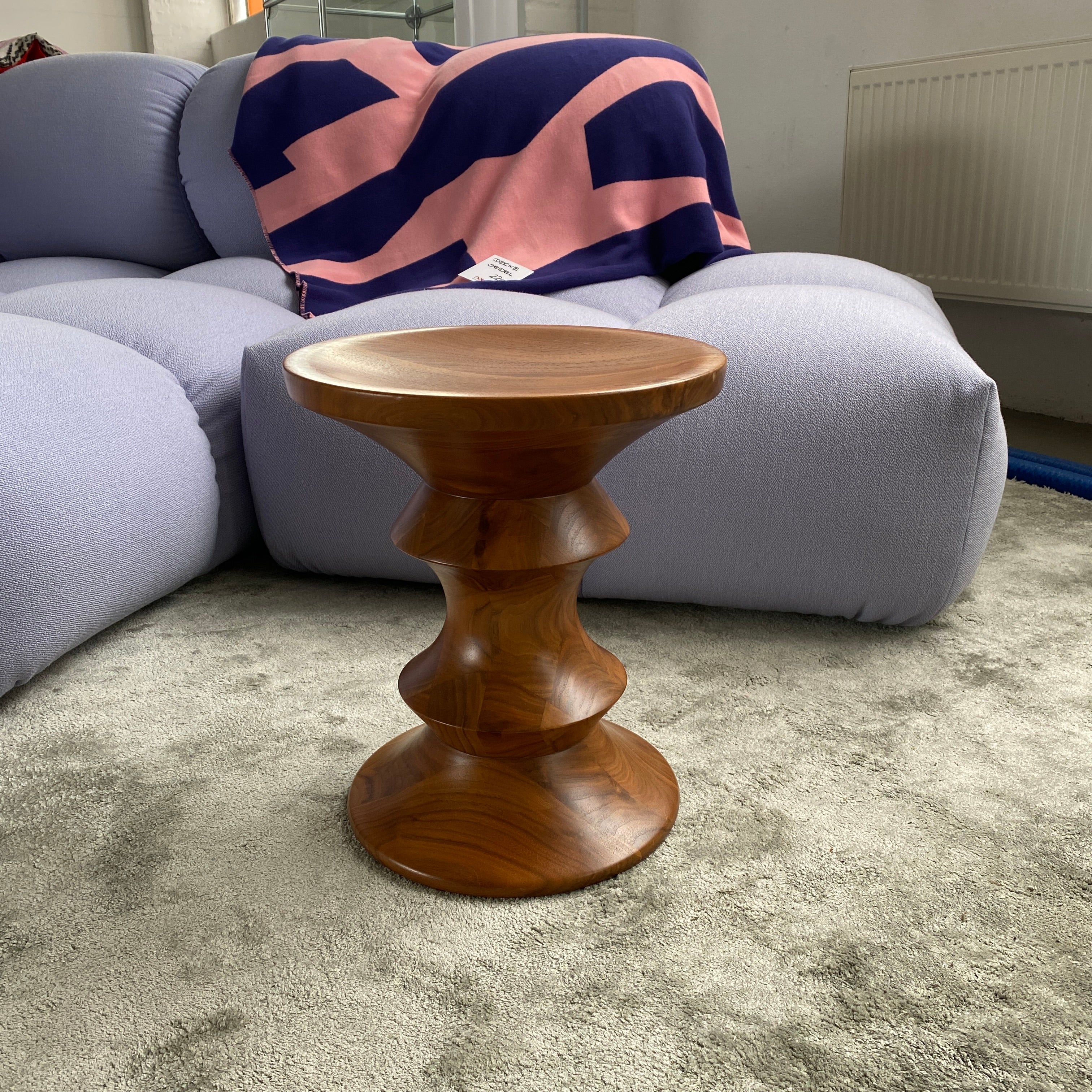 Vitra - Stools Modell A - Hocker - Nussbaum - sehr guter gebrauchter Zustand - Image 3