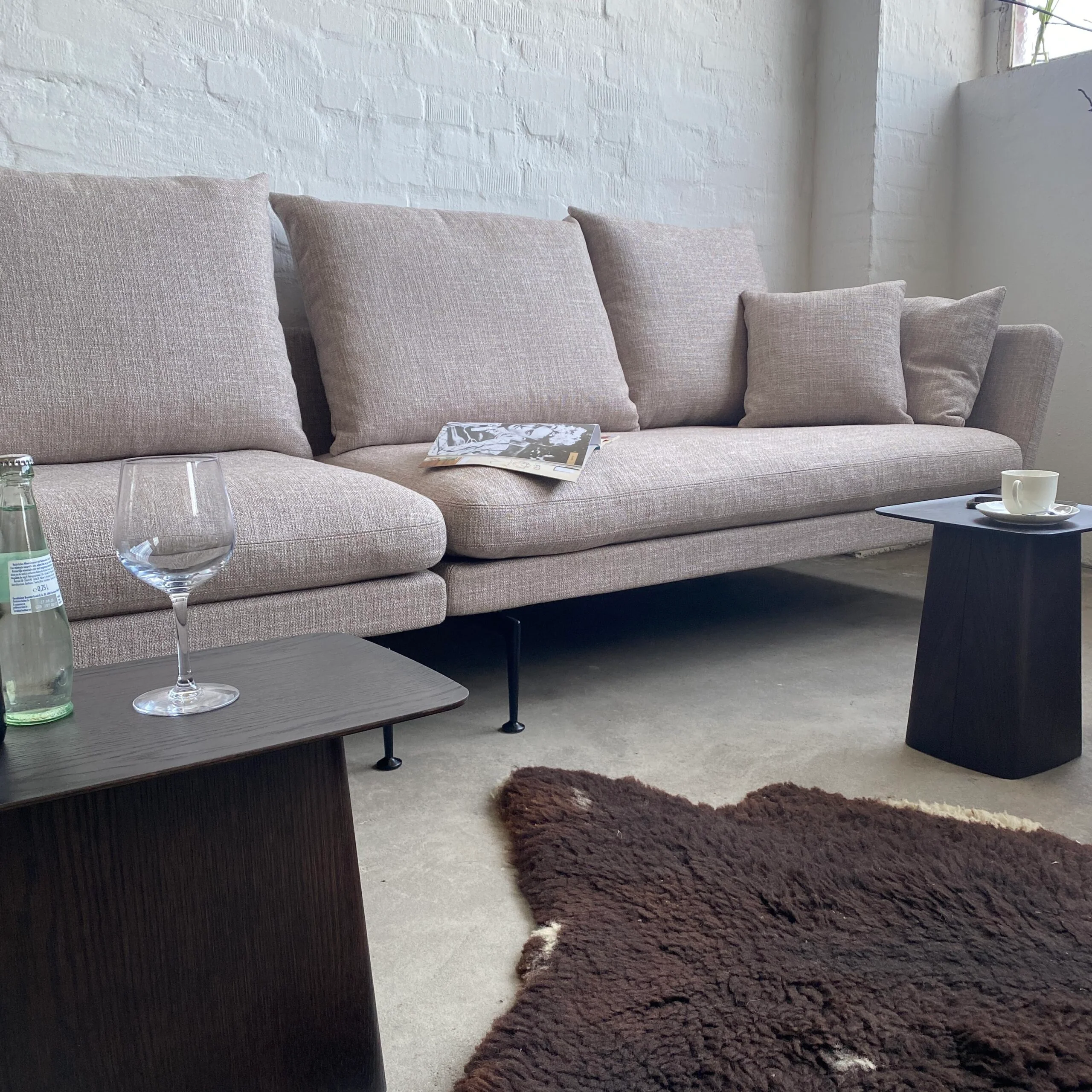 Vitra - Suita - Sofa - mauve melange - Antonio Citterio - TOP Zustand - Image 4