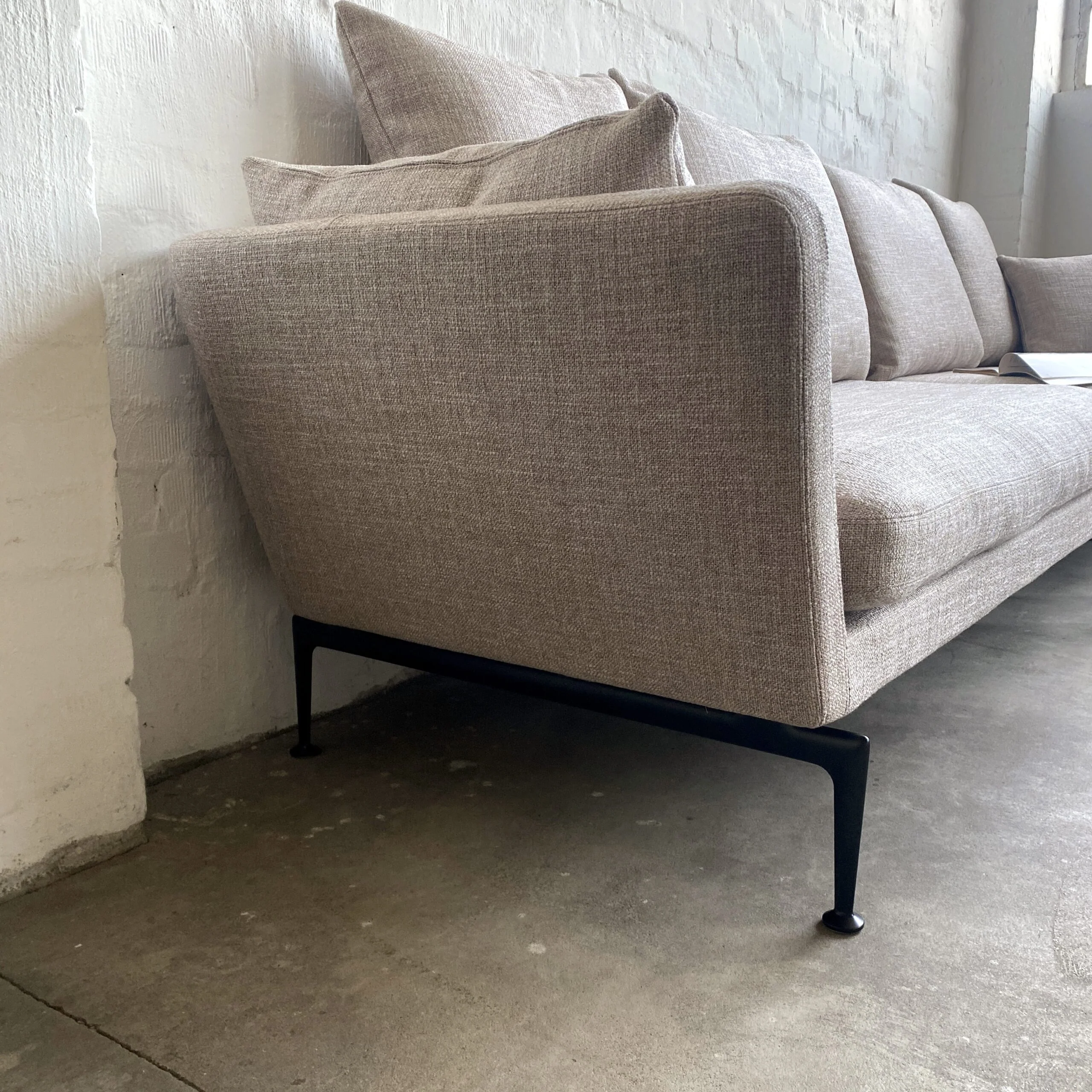 Vitra - Suita - Sofa - mauve melange - Antonio Citterio - TOP Zustand - Image 6