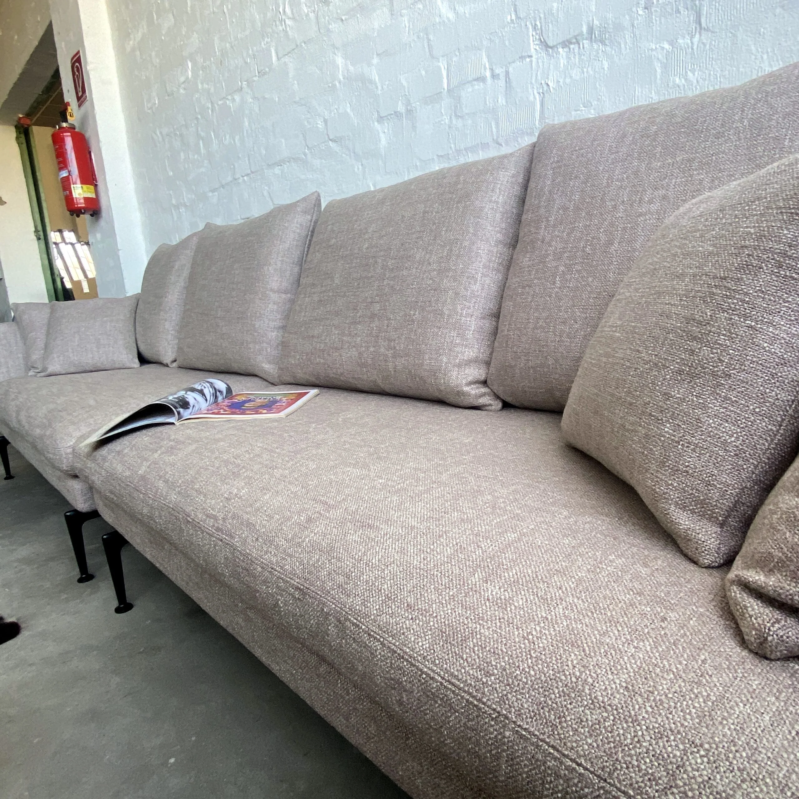 Vitra - Suita - Sofa - mauve melange - Antonio Citterio - TOP Zustand - Image 9